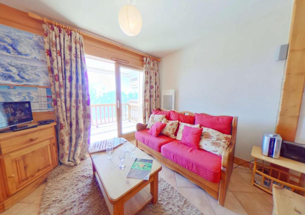 Bisanne 1500 Apartment | Appartement 3 Pièces, Balcon, Parking, 5 Pers. Villard-sur-Doron - FR-1-594-98