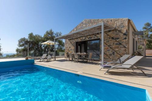 Paramonas Villa | Corfu Travel Stories Villa, Private Pool - Stunning Sea Views - Accessible - 4 Bedrooms