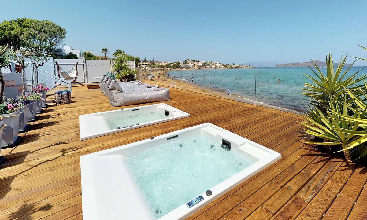 Agii Apostoli Villa | Luxury Beachfront Crete Villa | Villa Island Princess | 3 Bedrooms | Direct
