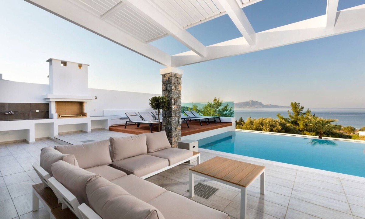 Vlicha Villa | Magnificent Rhodes Villa | Villa Rhodiana | 3 Bedrooms | Breathtaking Sea Views.