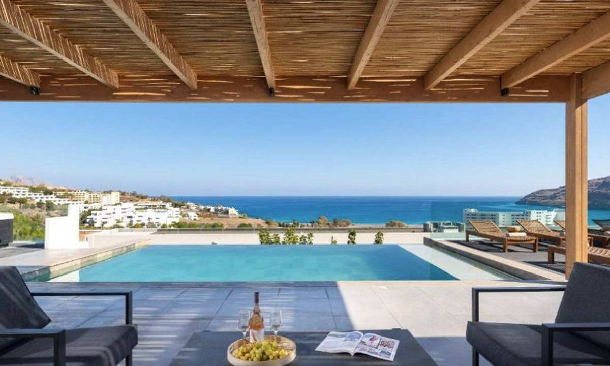 Vlicha Villa | Majestic Rhodes Villa | Villa Kallithea | 4 Bedrooms | Breathtaking Sea Views.
