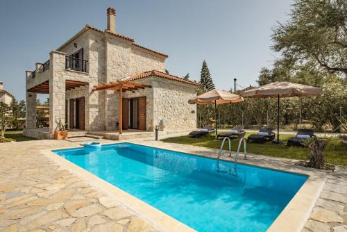 Ayios Kirikos Villa | Murtini Stone Villa with Private Pool, by ZanteWize