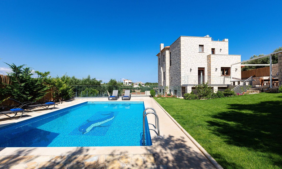 Stavromenos Villa | Stone Built villa with private pool offering a peaceful setting