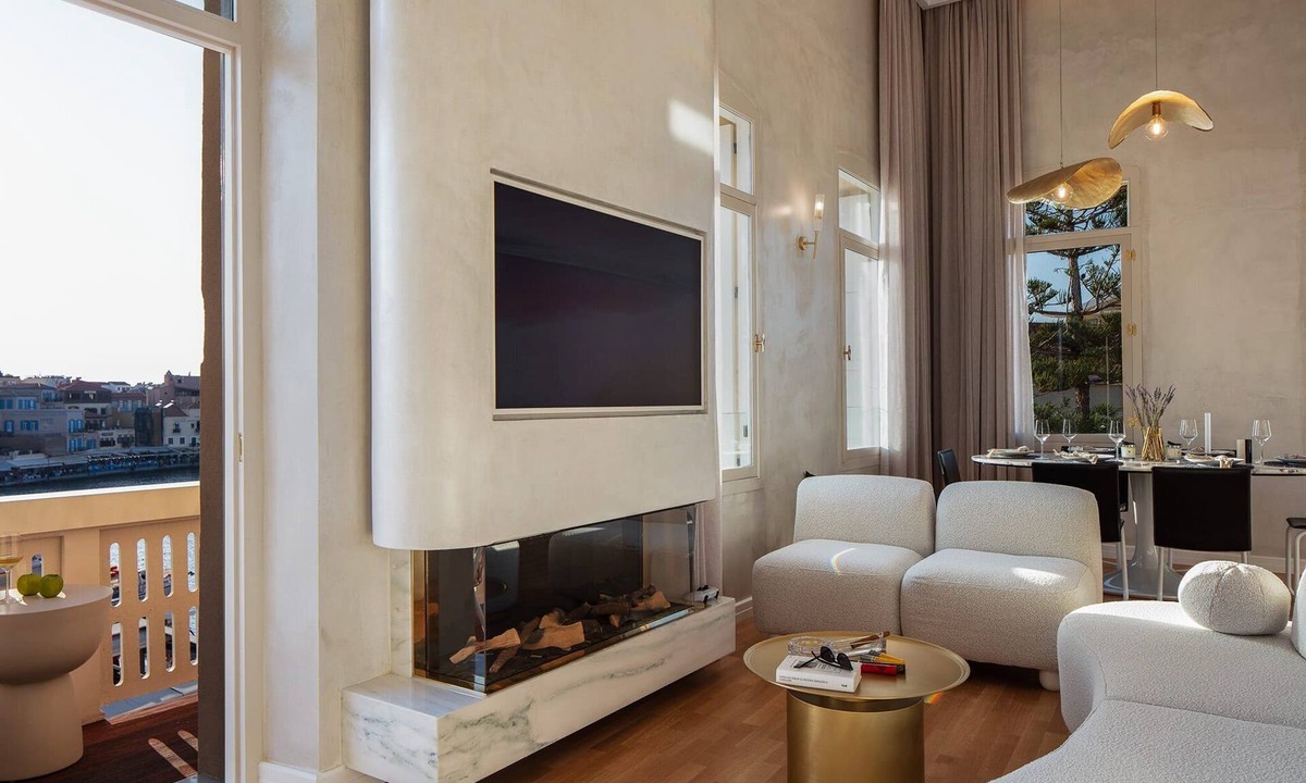 Old Town Villa | Villa Dorelia, Divine Sea Views, Furnished Balcony, Private parking, Chania
