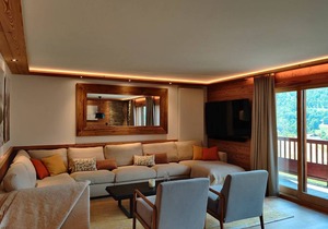 Luxury 123m² apartment, pool, spa, 10 people, Saint-Martin-de-Belleville