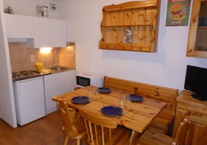 Studio Les Contamines-Montjoie, studio flat, 4 persons