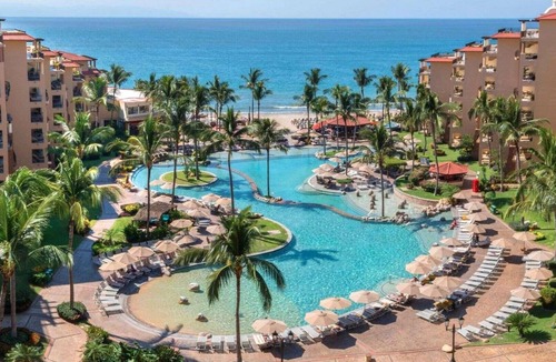 Flamingos Villa | Beachfront 1BR Suite at Villa del Palmar Flamingos - Pools, Spa & Sunsets