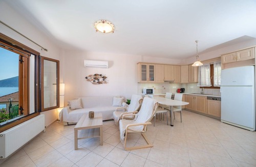 Matsoukata Villa | Beachfront Aetheria House, Wonderful Sea Views, Furnished Terrace, Fiskardo