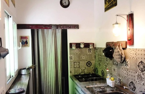 Saint-Paul-Trois-Chateaux Villa | Camping de la Colline * - Atypical decorative GITE for 4 people. + air conditioning for 4 people