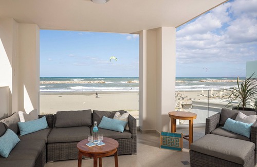Kolymvari Villa | CELESTINE, beach front villa with roof top pool and spectacular views.