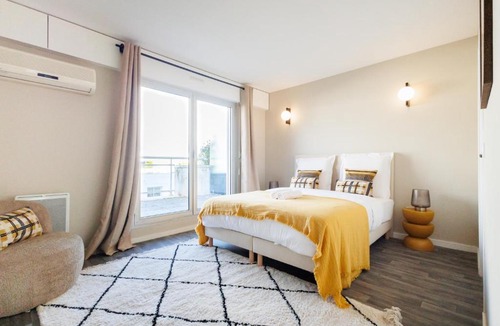 Billancourt–Rives de Seine Apartment | Charmant 2 chambres avec terrasse à Boulogne