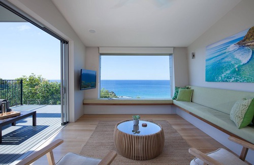 Coolum Beach House | Coolum Bays Beach House - Discover ultimate luxury at this award-winning architectural masterpiece.