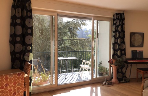 Croulebarbe Apartment | Countryside in Paris! Beautiful, overlooking gardens, terrace, luxury residence.