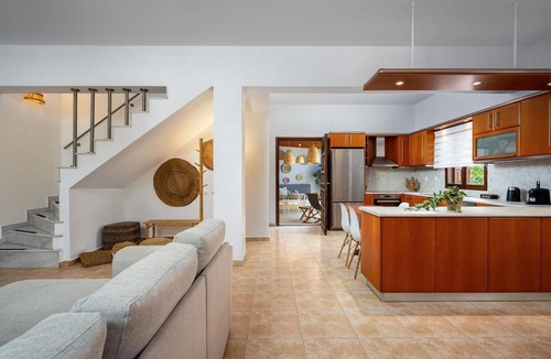 Symi Villa | Dazzling Symi Villa | Serenity House | 3 Bedrooms | Breathtaking City Views |.