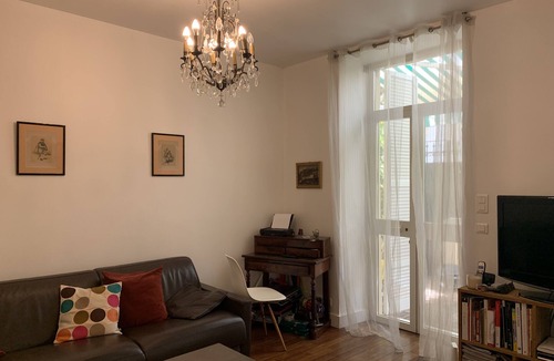 Les Fleurs Apartment | Deux Pièces Meublées Centre de Monaco , en Rez-de-chaussée de Jardin