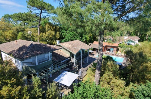 Seignosse Villa | Exceptional villa, golf course, near beach and lake, swimming pool, gym, jacuzzi