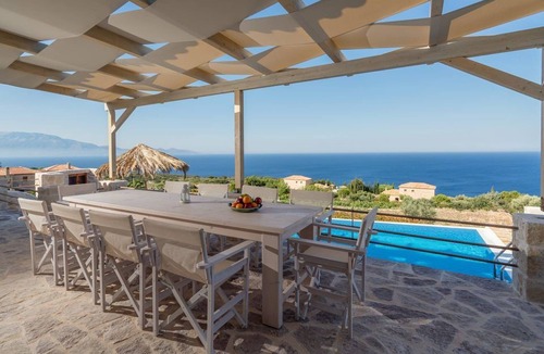 Elation Villa | Extravagant Zante Villa | Villa Harmonia | Great Sea Views | 4 Bedrooms