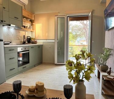 Samos Town Apartment | Green Studio House