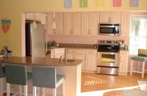 Harvey Cedars House | Harvey Cedars Oceanside on Private Drive with Ocean Views. 50 yards to the beach