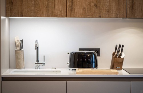 Courchevel Apartment | High-end apartment in Courchevel 1650 with garage, balcony, and WiFi