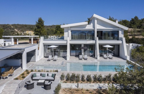 Kosta Villa | Ilios villa - a luxurious private shelter near to sea.