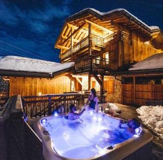 Saint-Martin-de-Belleville Ski Chalet | Joubarbe Violette by Lodji