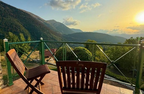 Kalavrita Villa | Kalavryta Villa Nano with fireplace and next the Ski Centre