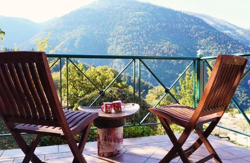 Kalavrita Villa | Kalavryta Villa Nano with fireplace and next the Ski Centre