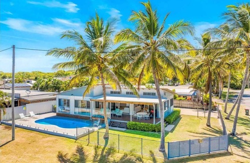 Grasstree Beach House | Luxury beachfront escape: Ocean views and poolside living!