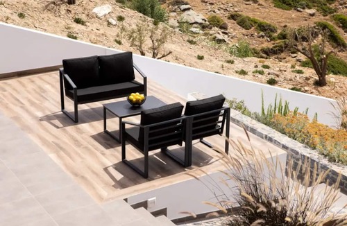 Agia Pelagia House | Luxury Seafront Villa Eros with Private Pool - Rock Bay Villas - Crete, Greece