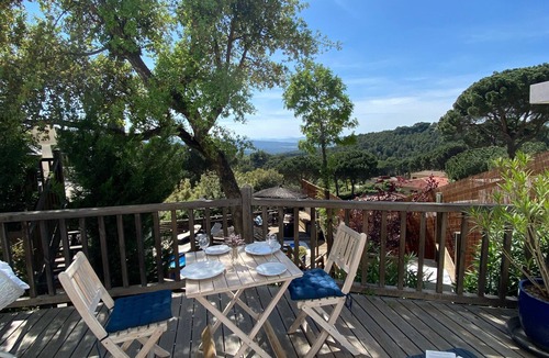 Begur Apartment | Luxury, self contained, airconditioned studio with private terrace & use of pool