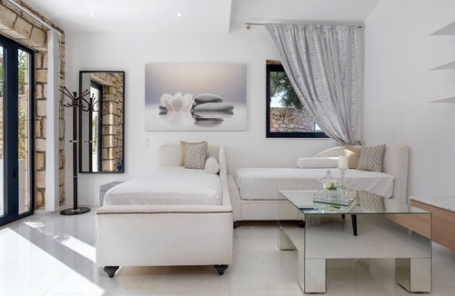 Elation Villa | Luxury Villa 'Dion' near Beach with Sea View, Private Pool, Terraces, Balconies & Wi-Fi