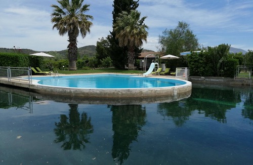 Nea Tirintha Villa | Orange Grove Villa (swimming pool + tennis court)