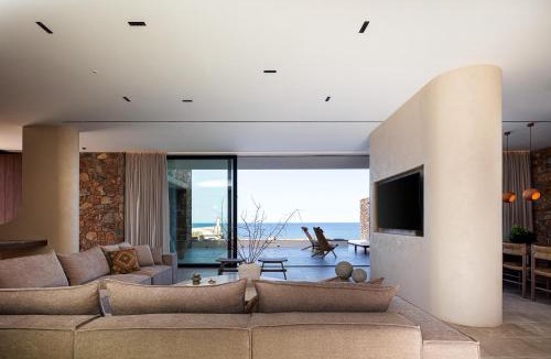 Panormos Villa | Ormus Villa - Beachfront Sanctuary Blending with Earth, Sun & Sea by etouri