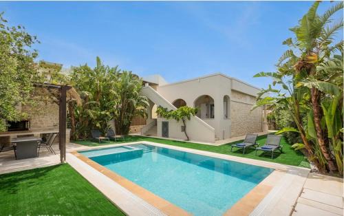 Perama Villa | Plousia Stone Villa with Private Pool & Garden - Rethymno
