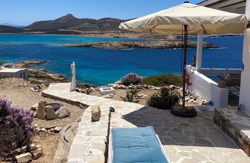 Antiparos House | Recently built, charming, Cyclades type house with panoramic view of the Aegean