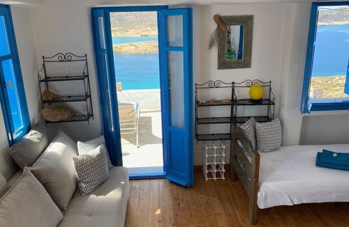 Antiparos House | Recently built, charming, Cyclades type house with panoramic view of the Aegean
