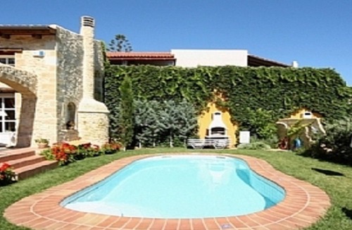 Platanias Town Villa | Rock House's Villa Melody (2 Bedrooms, Sleeps 4) with private garden and pool.