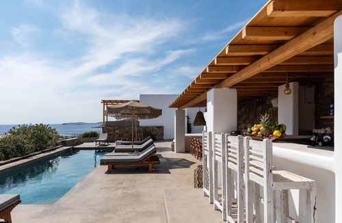 Platis Gialos Villa | Sea view Villa | Near Scorpios