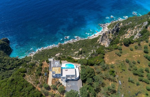 Paleokastritsa Villa | The Clifftop Villa - Ensconced in Nature's Magnificence