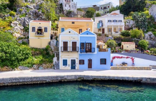 Symi Villa | Thrilling Symi Sea-front Villa | Villa Callista View | 1 Bedroom | Breathtaking.