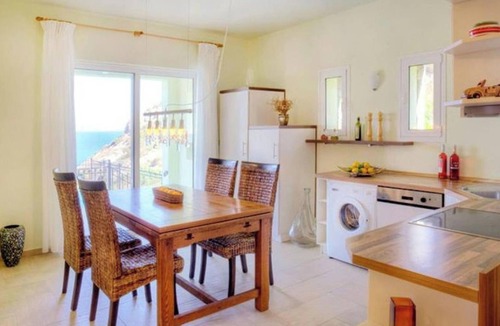 Istron Villa | Villa Ares with private pool and a spectacular seaview 150m from the beach