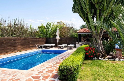 Antimachia Villa | Villa Elysian Private pool & garden view