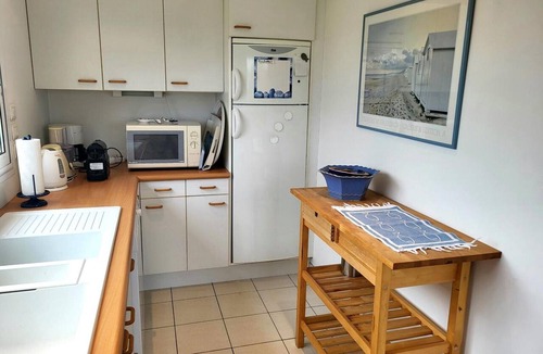 Saint-Germain-sur-Ay Villa | Villa 'Front De Mer Les Cordylines' with Sea View, Private Terrace and Wi-Fi