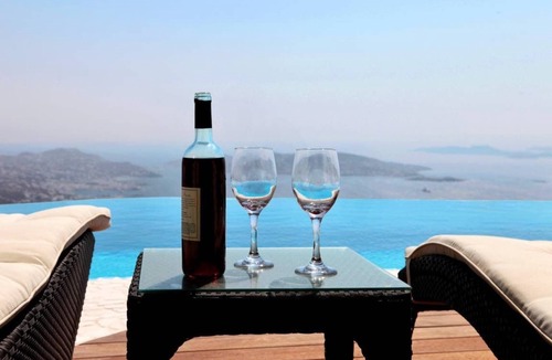 Agios Stefanos Villa | Villa Kastro luxurious Villa in Fanari, Mykonos Island