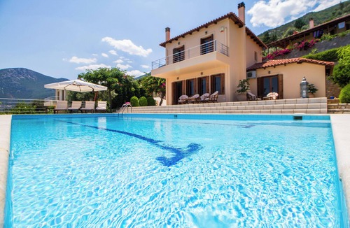 Melissopetra Villa | Villa Magnolia-Luxury Villa in Epidavros with Stunning Sea View