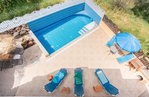 Kalathos Villa | Villa 'May Rose' with Sea View, Wi-Fi and Air Conditioning