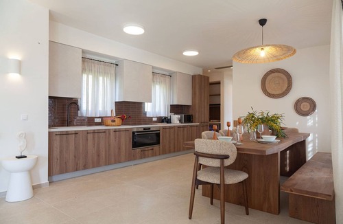Platis Gialos Villa | Villa Olivene, Divine Sea Views, Private Infinity Pool, Furnished Terrace,.