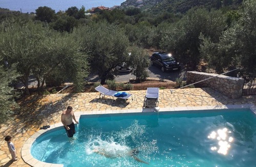 Livadi Villa | VILLA sea view Peloponnese in the heart of olive groves
