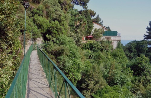 Eze Villa | Waterfront property, 43 steps from the beach, 2 miles from Monaco, air-condition